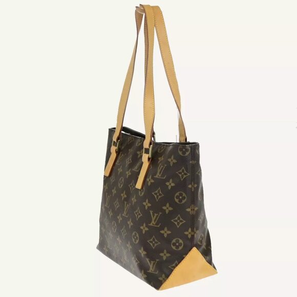 LOUIS VUITTON Cabas Piano Shoulder Bag Monogram Leather Brown M51148 84YF044 - Picture 7 of 15